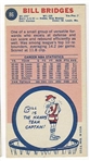 1969 Topps Basketball #86 Bill Bridges - Atlanta Hawks RC